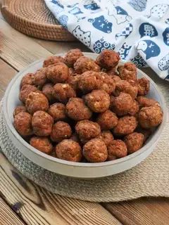 Homemade porkballs
