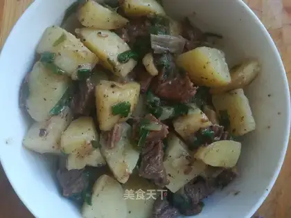 Potato beef
