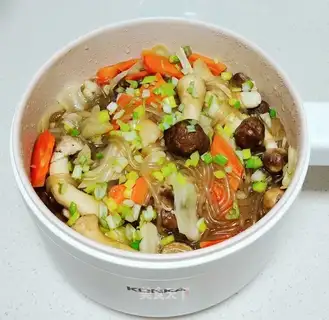 Vegetable pine stew