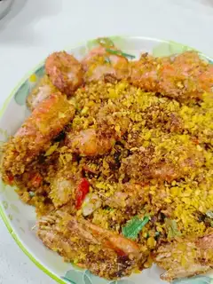 Shrimp from the pond