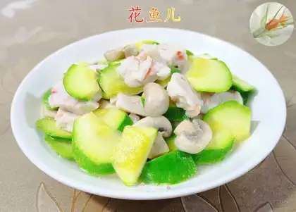 Mushroom shrimp-flavored crotch