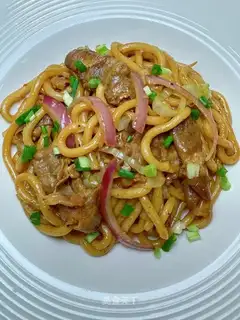 Fat cow makes noodle