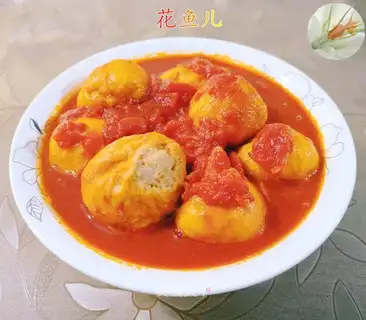 Tomato boiled noodles