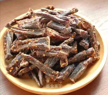 Homemade natural beef jerky