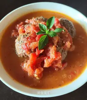 Tomato beefballs