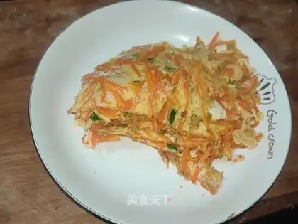 Carrot eggcake
