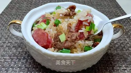 Weenie beef rice