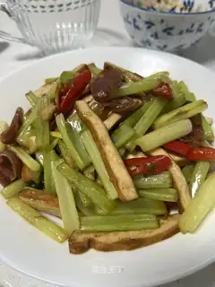 Cream bean fried sausage