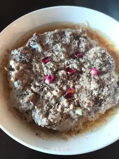 Steam beef cake