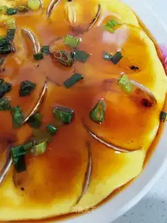 Flower clams and eggs
