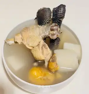 Chicken soup from Chestnut Mountain