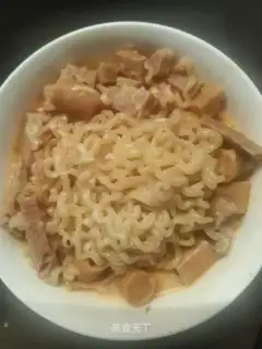 Korean turkey noodles