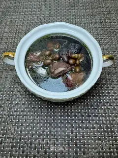 It's a well-established black bean steak soup