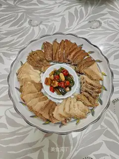 Salt and pork liver