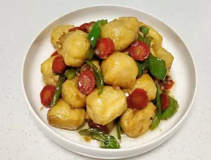 Fried tofu