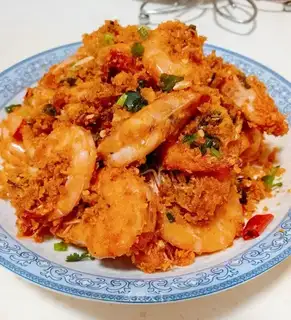 Shrimp from the pond