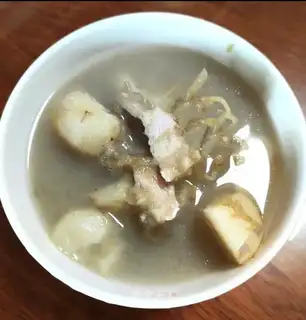Fish scrawny stew