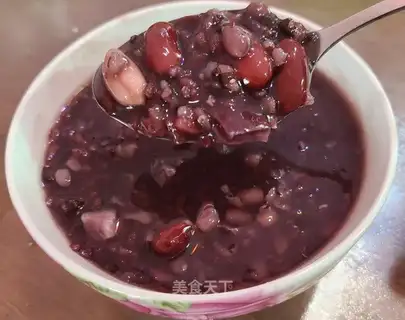 Potato rice porridge
