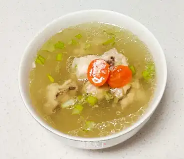 Fresh chicken soup