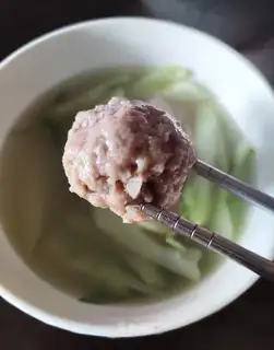Liang's beefball soup