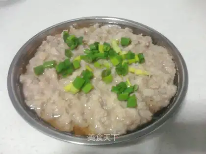 Steamed cake cake meat pie
