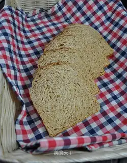 Brown sugar rye toast