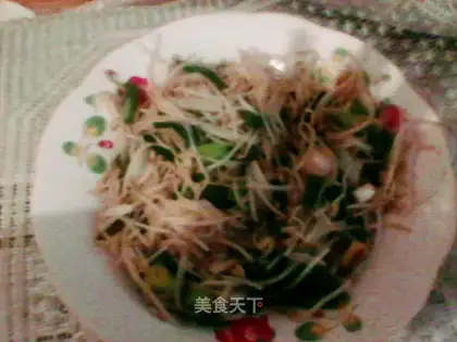 fried bean sprouts