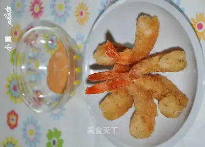 Phoenix-tail prawns