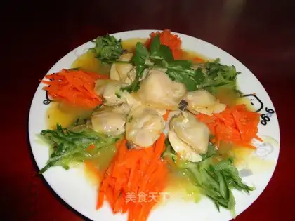 Stewed clams