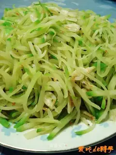 Fried Shrimp Skin with Shredded Radish