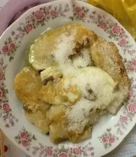Pan-fried rice dumplings