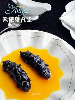 Shanzhai sea cucumber in abalone sauce