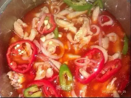Delicious chicken feet