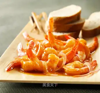 Special hot and sour shrimp