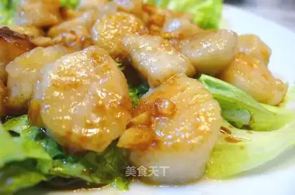 Minced garlic shells