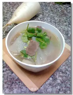 beef radish soup