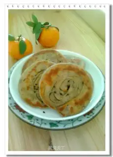 Pepper flavored buckwheat pancakes