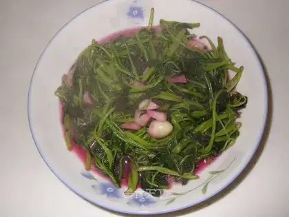 Garlic rice amaranth