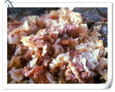 glutinous rice chicken chop