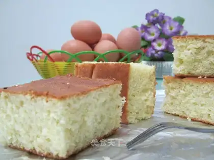 Honey sponge cake