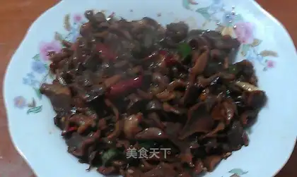 stir-fried chicken gizzards