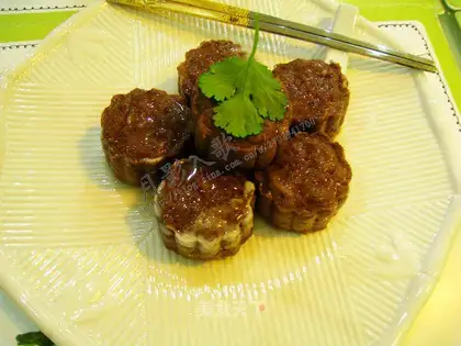 red bean cake