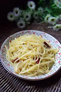 hot and sour potato silk