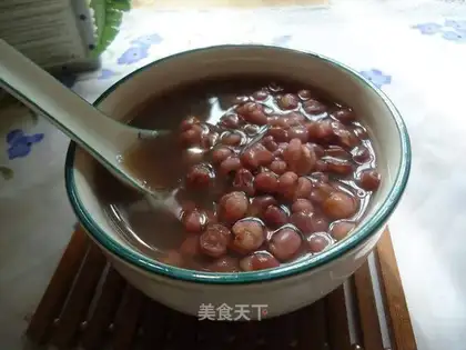 red bean glutinous rice porridge