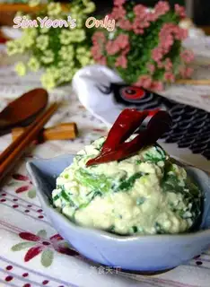 spinach and beancurd