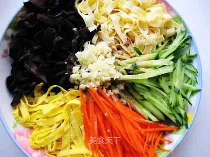 Colorful dish mix