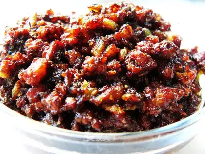 Cumin spicy meat sauce