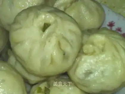 Mushroom steamed buns