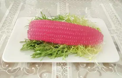 Creative corn leather