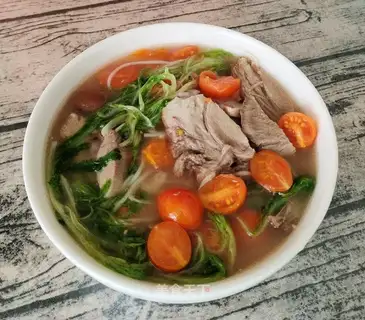Breakfast noodles